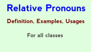 Relative Pronouns: Definition, Usage, Examples
