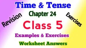 Tense Exercises Class 5 English Grammar