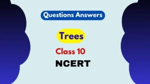 Trees Class 10 Questions Answers
