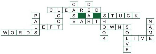 The Case of the Fifth Word Crossword