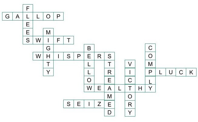 The Magic Brush of Dreams Crossword