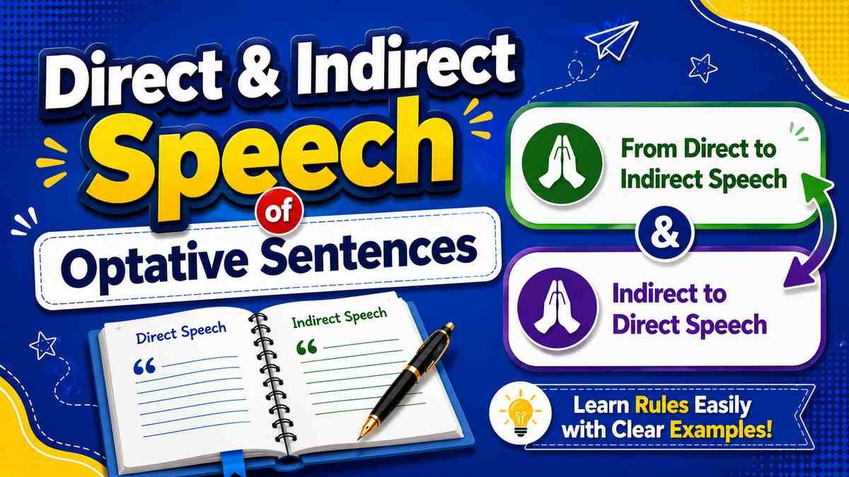 Direct and Indirect Speech of Optative Sentences