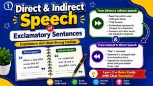 Direct and Indirect Speech of Exclamatory Sentences